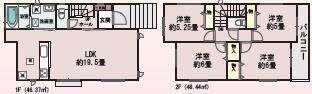 海老名市杉久保北5丁目新築分譲C号棟
