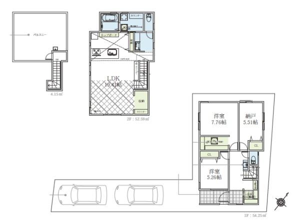 相模原市南区相模台２丁目　新築分譲２号棟