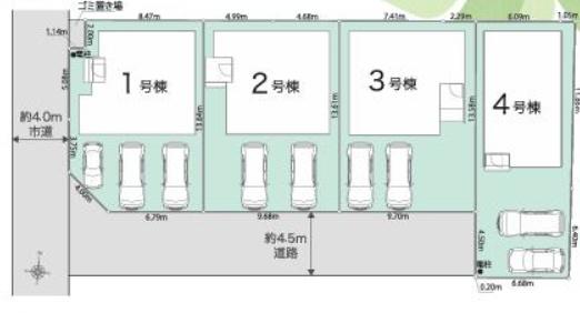 相模原市南区磯部25ー1期　新築分譲3号棟