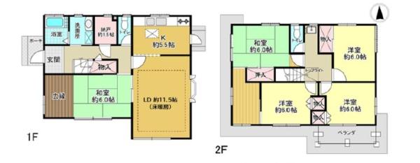 厚木市林2丁目 中古一戸建て