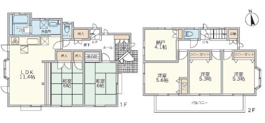 厚木市愛名　中古一戸建て
