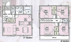 相模原市南区南台5丁目第7新築分譲1号棟