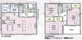 相模原市南区南台5丁目第7新築分譲3号棟