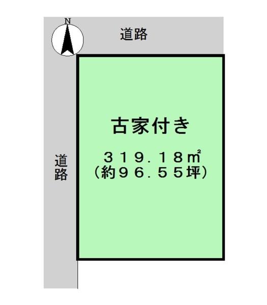 天理市岸田町の土地