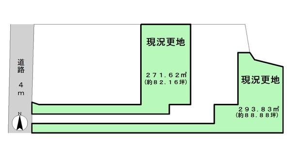 橿原市出垣内町の売土地