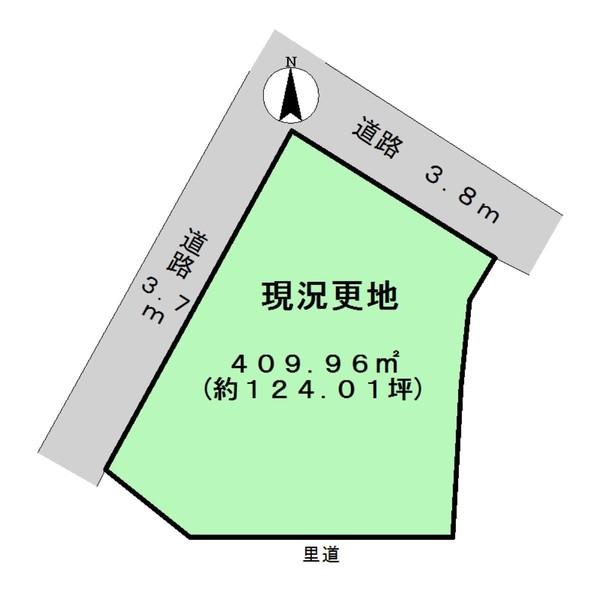 北葛城郡河合町池部３丁目の土地