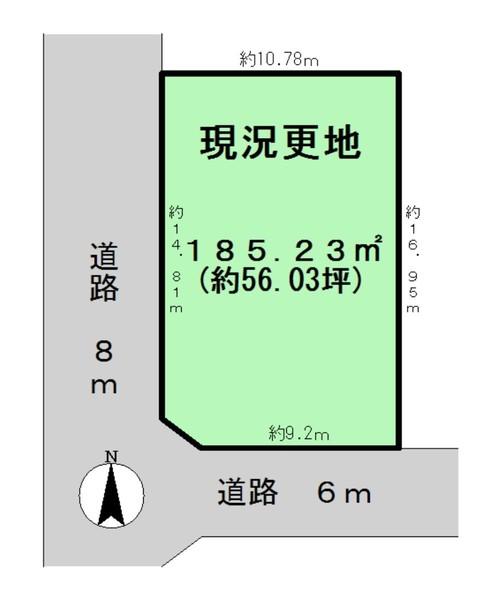 桜井市大字川合の売土地