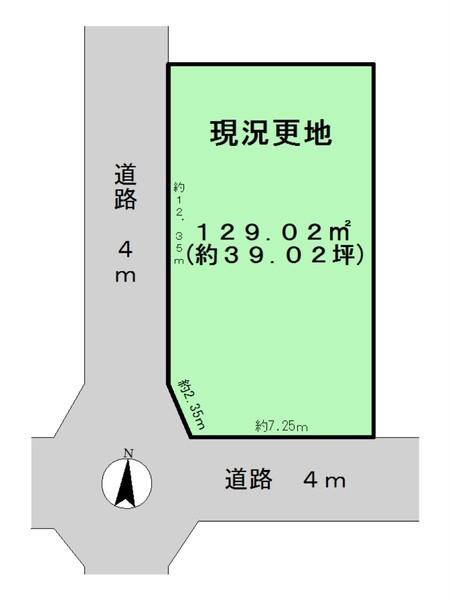 北葛城郡上牧町松里園２丁目の売土地