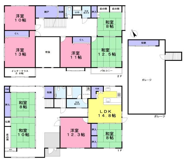 北葛城郡河合町中山台２丁目の中古一戸建