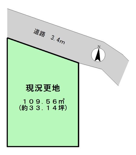 橿原市菖蒲町１丁目の土地