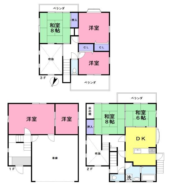 柏原市大字高井田の中古一戸建