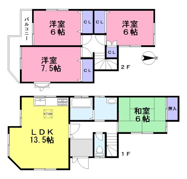 生駒市中菜畑２丁目　一戸建