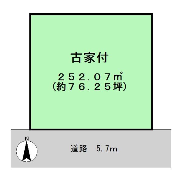 香芝市関屋北２丁目の売土地