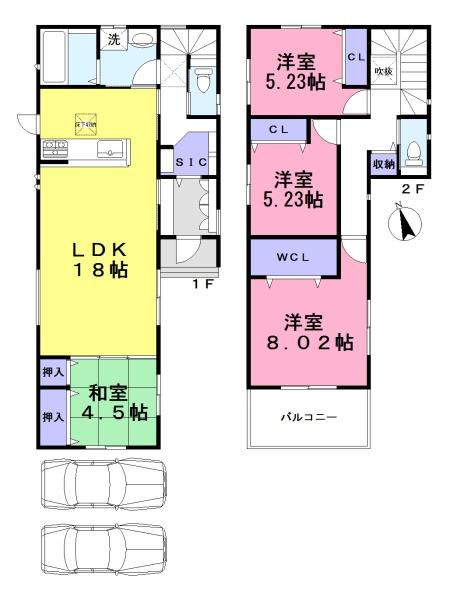 桜井市芝３号地／新築一戸建