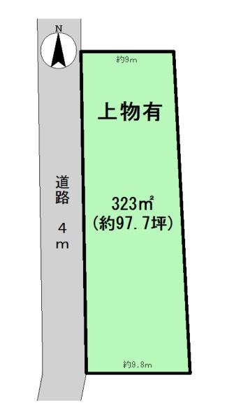 葛城市西室の売土地