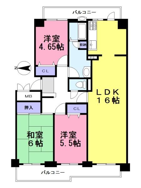 玉手山サンハイツ