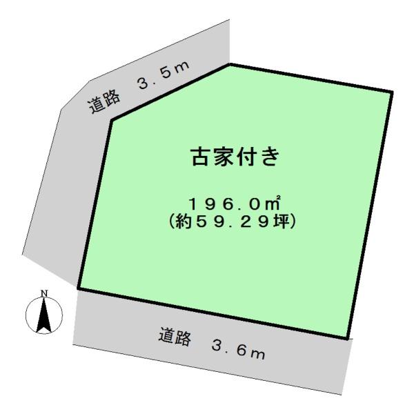 大和郡山市九条町の売土地