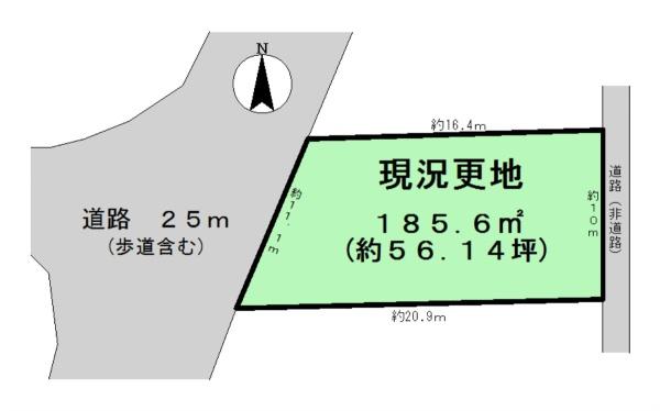 北葛城郡王寺町本町４丁目の土地