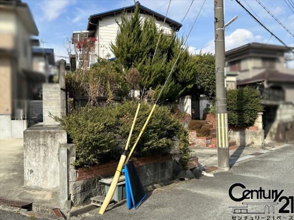 北葛城郡上牧町服部台４丁目　建築条件なし土地