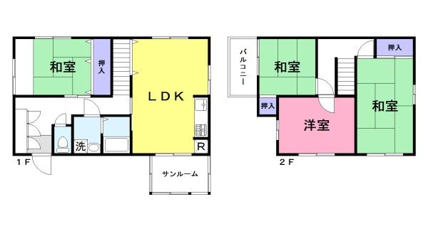 生駒郡平群町初香台１丁目の中古一戸建て