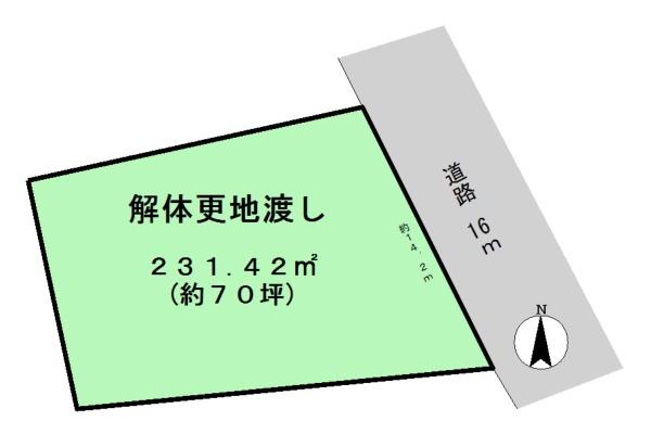 北葛城郡王寺町畠田７丁目の売土地