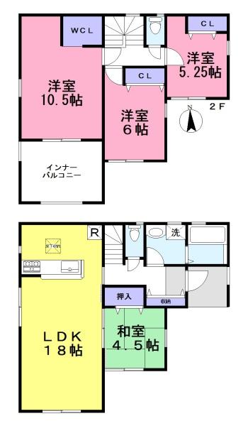 リーブルガーデン柿本２号棟／新築一戸建