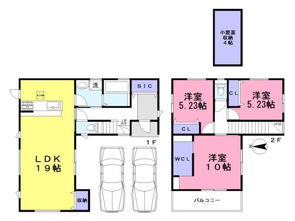 北葛城郡上牧町滝川台２丁目１号地／新築一戸建