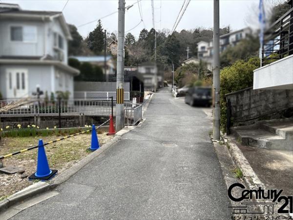 生駒市北新町　建築条件なし土地