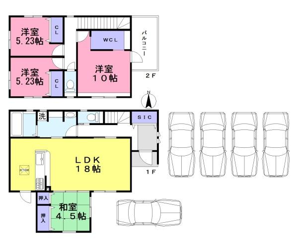 桜井市三輪１号地／新築一戸建