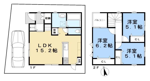 柏原市安堂町／新築一戸建