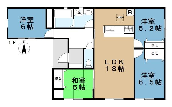 リナージュ穴闇２号棟／新築一戸建