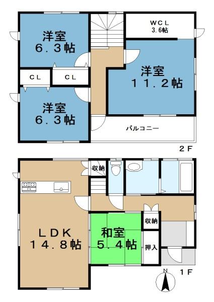 北葛城郡広陵町南郷　一戸建