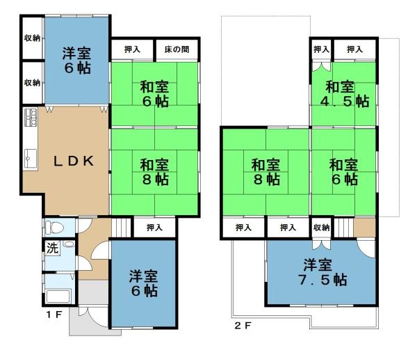 生駒郡平群町吉新３丁目　一戸建