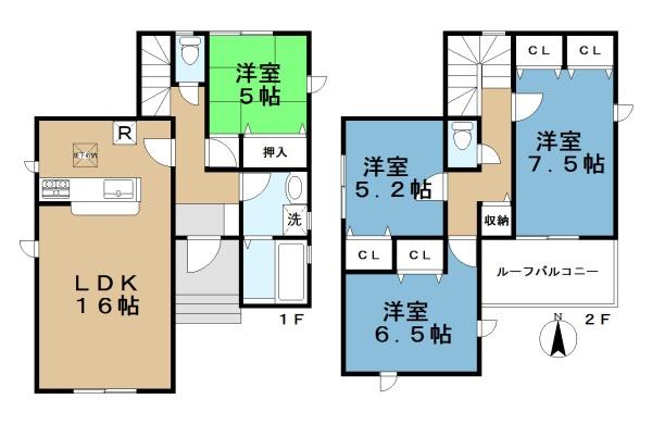 リナージュ仲之町１号棟／新築一戸建