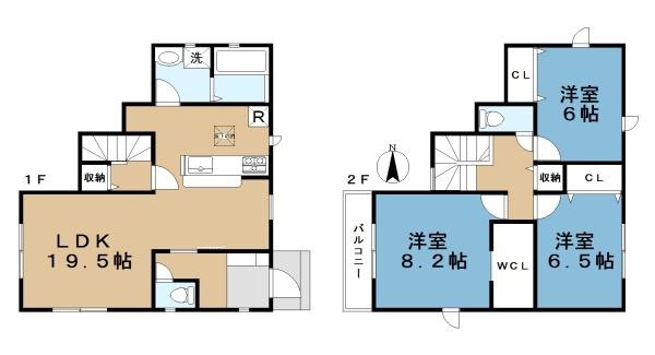 リナージュ仲之町２号棟／新築一戸建