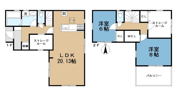 リーブルガーデン川原城町１号棟／新築一戸建
