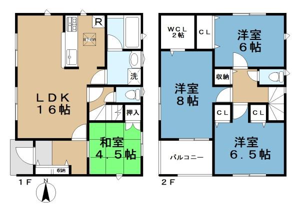 クレイドルガーデン緑ケ丘・西菜畑町６号棟／新築一戸建