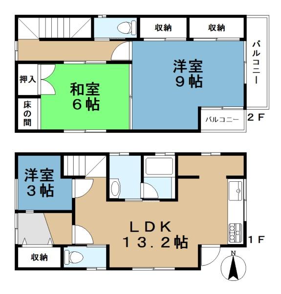 北葛城郡王寺町久度１丁目　一戸建