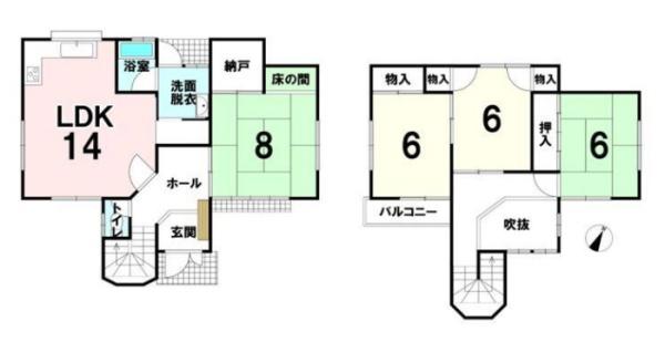 北葛城郡河合町泉台２丁目　一戸建