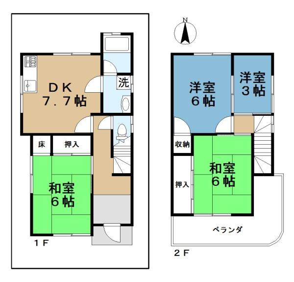 大和郡山市城北町　一戸建