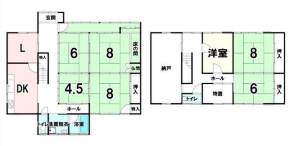 磯城郡川西町下永　一戸建
