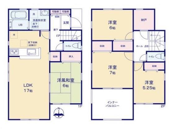 リーブルガーデン東新堂３号棟／新築一戸建