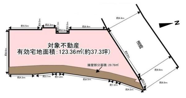 大和郡山市小泉町　建築条件なし土地