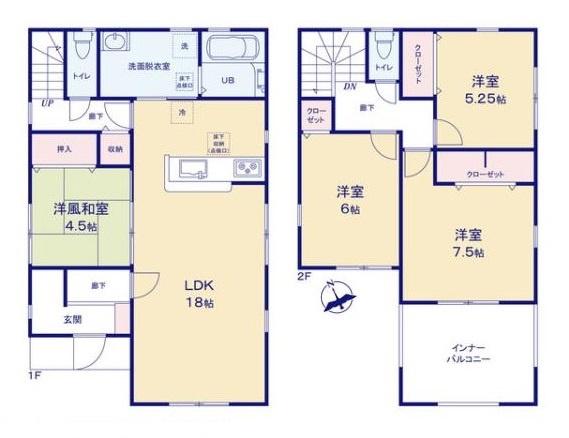 リーブルガーデン三輪１号棟／新築一戸建