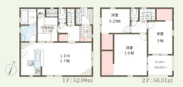 リーブルガーデン屏風１号棟／新築一戸建