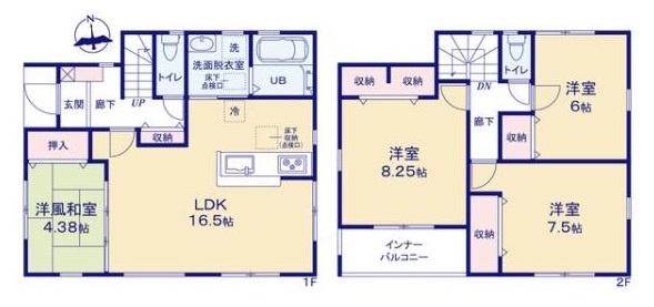 リーブルガーデン南道穗１号棟／新築一戸建