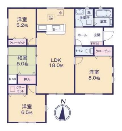 リナージュ大豆越２号棟／新築一戸建