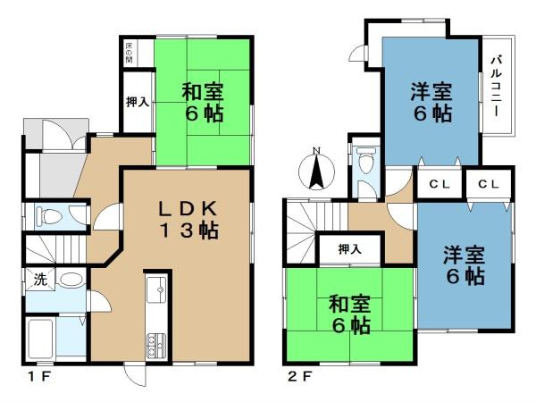 磯城郡田原本町大字三笠の中古一戸建