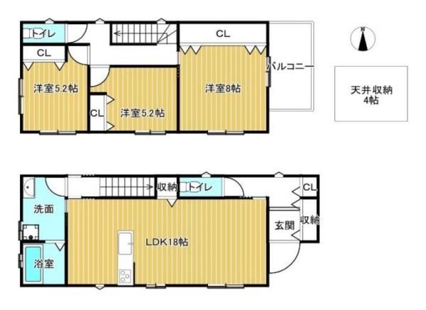 橿原市小綱町２号地／新築一戸建