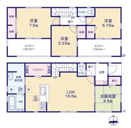 リーブルガーデン金屋１号棟／新築一戸建